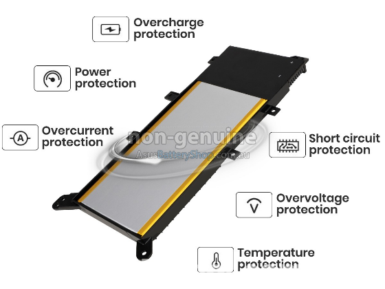 New Battery Replacement C21N1401 For Asus X455L Series